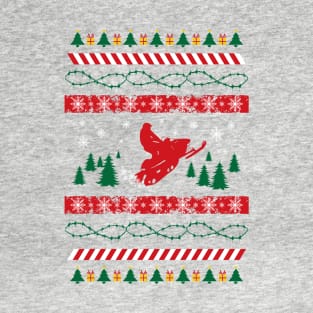 Snowmobile Christmas T-Shirt